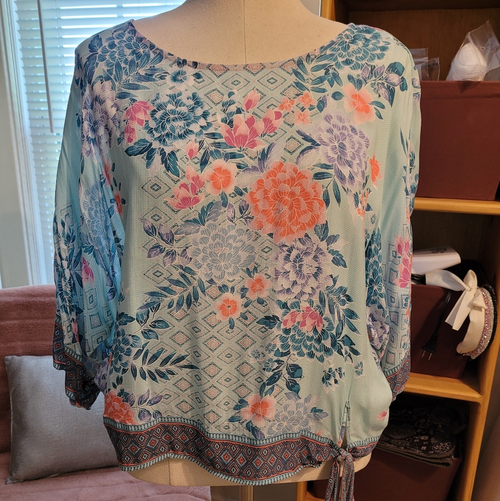 Vintage America kimono style top